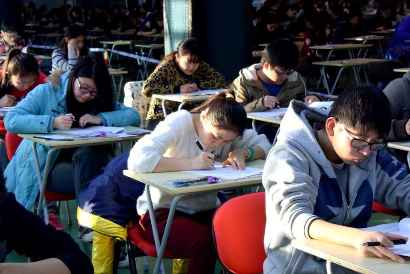 成都幼兒師范學校專業期末考試現場,成都幼兒師范學校,成都幼師招生,四川師范幼師學校